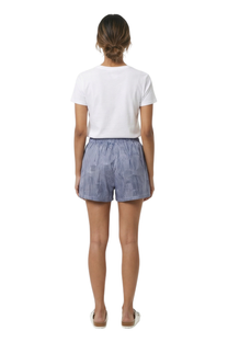 BOXER SHORT Bent Stripes Navy Lilac