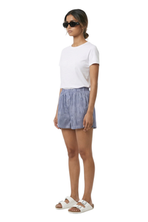 BOXER SHORT Bent Stripes Navy Lilac