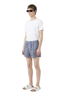 BOXER SHORT Bent Stripes Navy Lilac