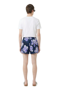 BOXER SHORT Paper Cuts Navy Lilac