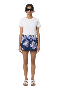 BOXER SHORT Paper Cuts Navy Lilac