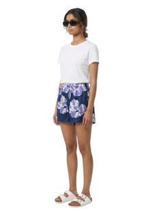 BOXER SHORT Paper Cuts Navy Lilac