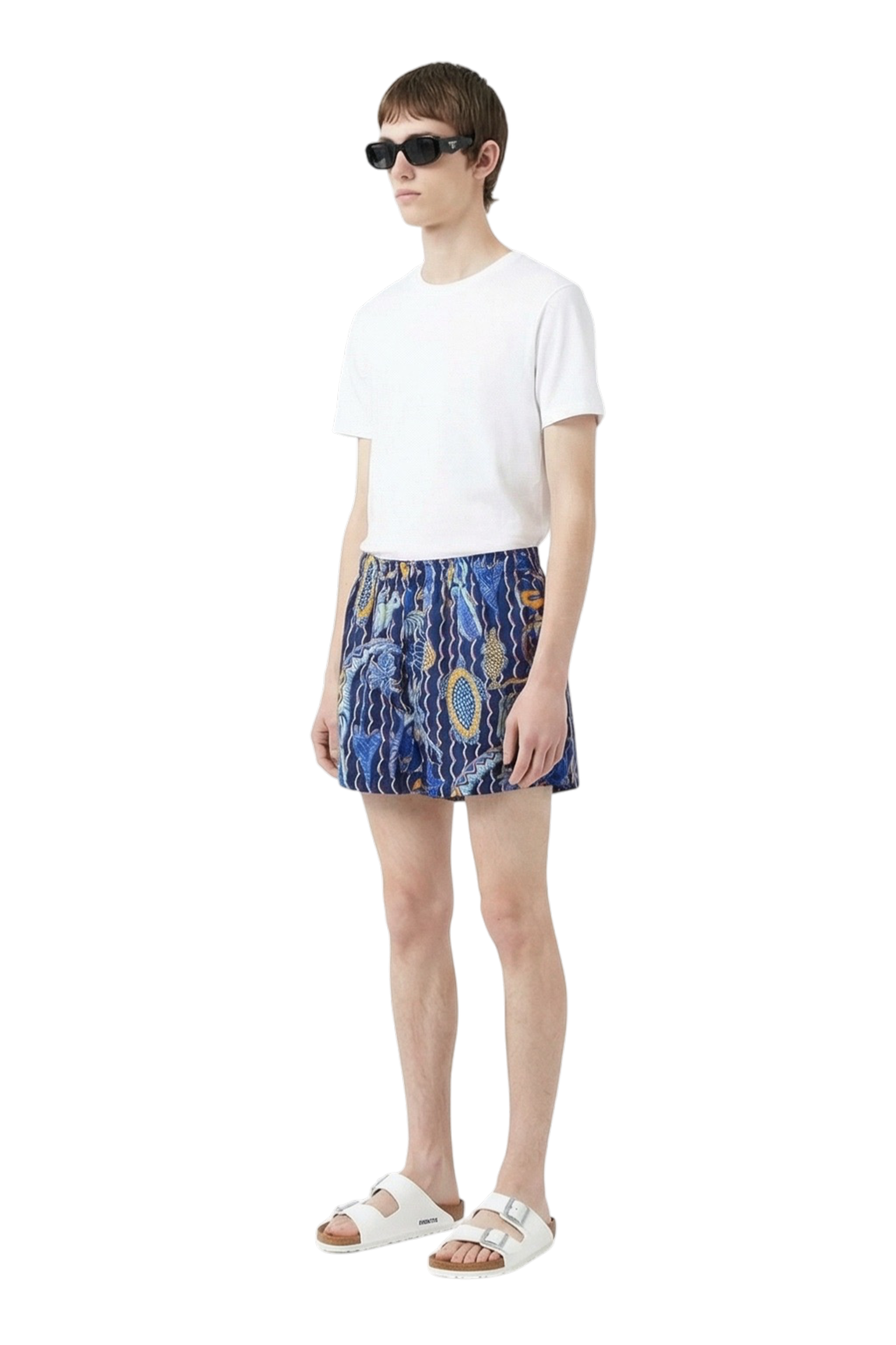 BOXER SHORT Unverwater Friends Navy Pink