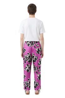 EASY PANT Paper Cuts Pink Chocolate