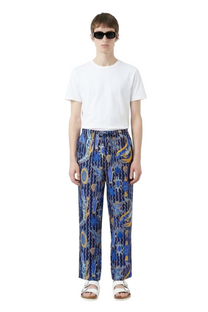 EASY PANT Underwater Friends Navy Pink