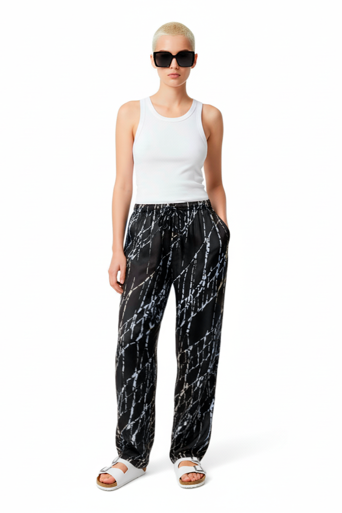 EASY PANT Dream Catcher Blue Black