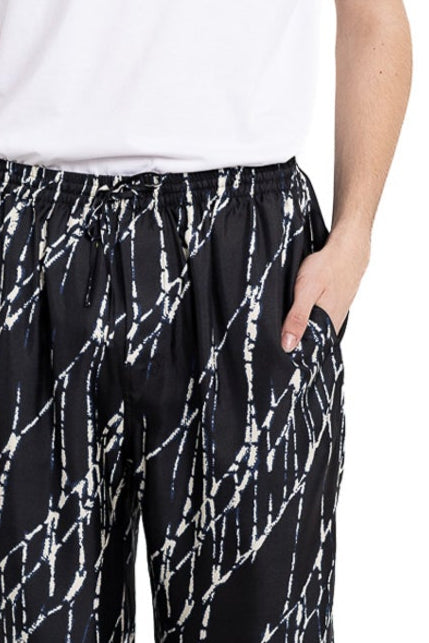 EASY PANT Dream Catcher Blue Black JAPAN - BANANATIME