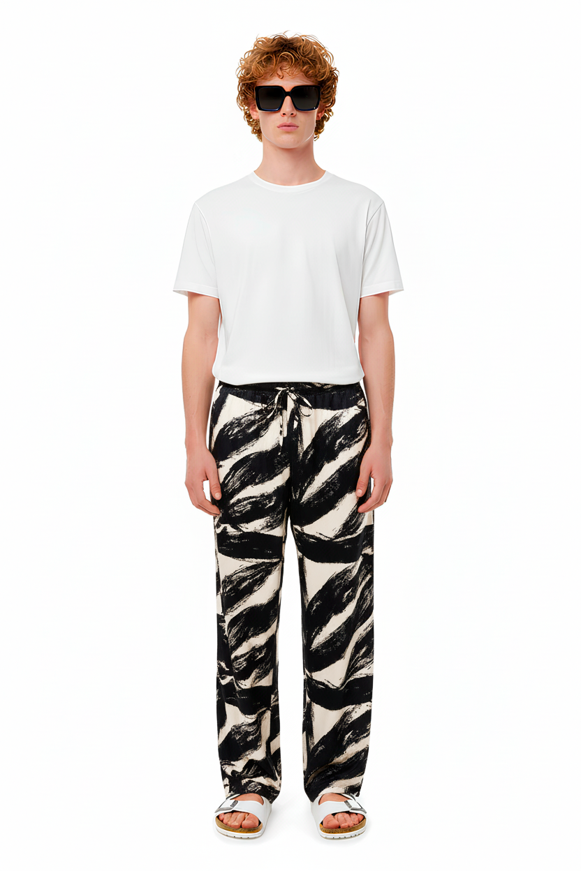 EASY PANT Etchasketch Black