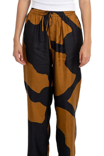 EASY PANT Shape Shifter Bronze Black - BANANATIME