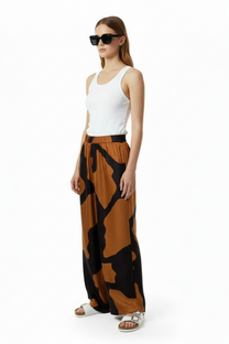 HOLIDAY 2 PANT Shape Shifter Bronze Black - BANANATIME