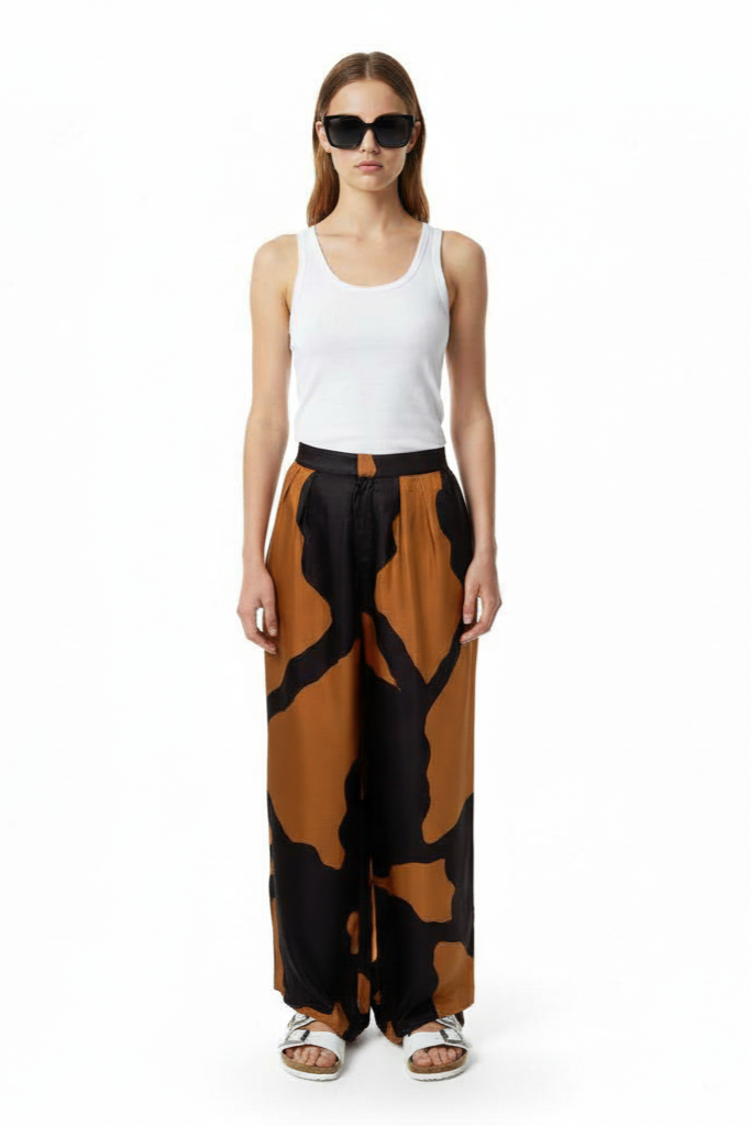 HOLIDAY 2 PANT Shape Shifter Bronze Black - BANANATIME