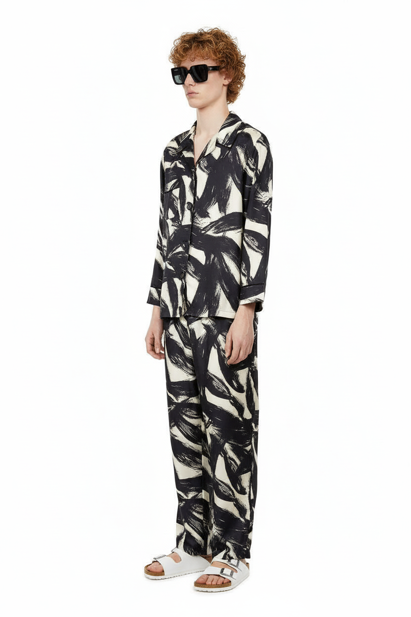 PJ SHIRT Etchasketch Black