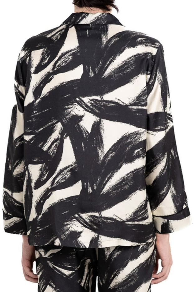 PJ SHIRT Etchasketch Black - BANANATIME