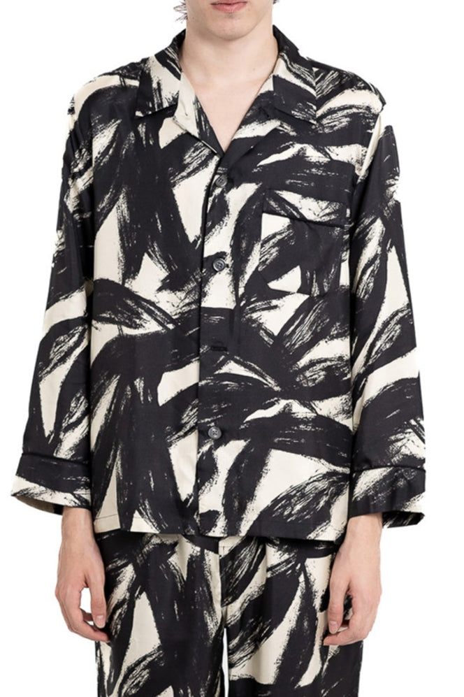 PJ SHIRT Etchasketch Black - BANANATIME