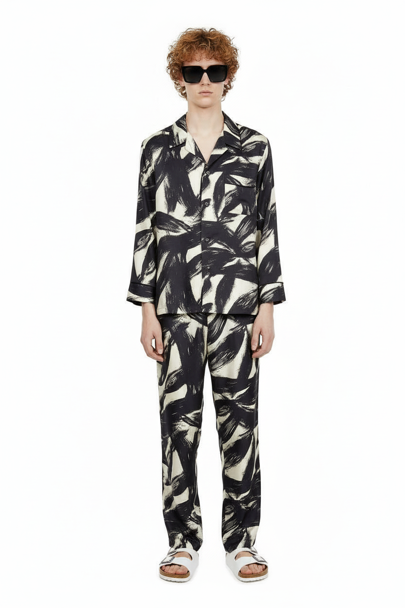 PJ SHIRT Etchasketch Black