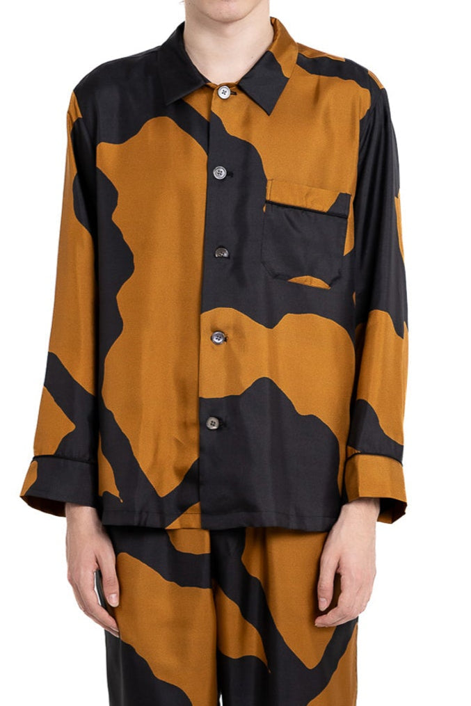 PJ SHIRT Shape Shifter Bronze Black - BANANATIME