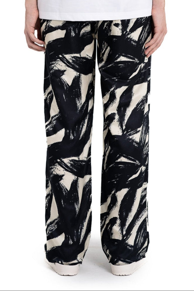 RELAX 2 PANT Etchasketch Black - BANANATIME