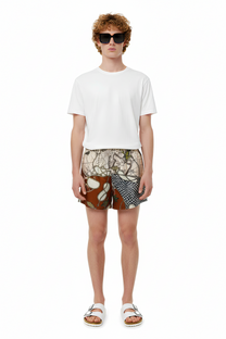 BOXER SHORT HAWAIITIME NAVY RED