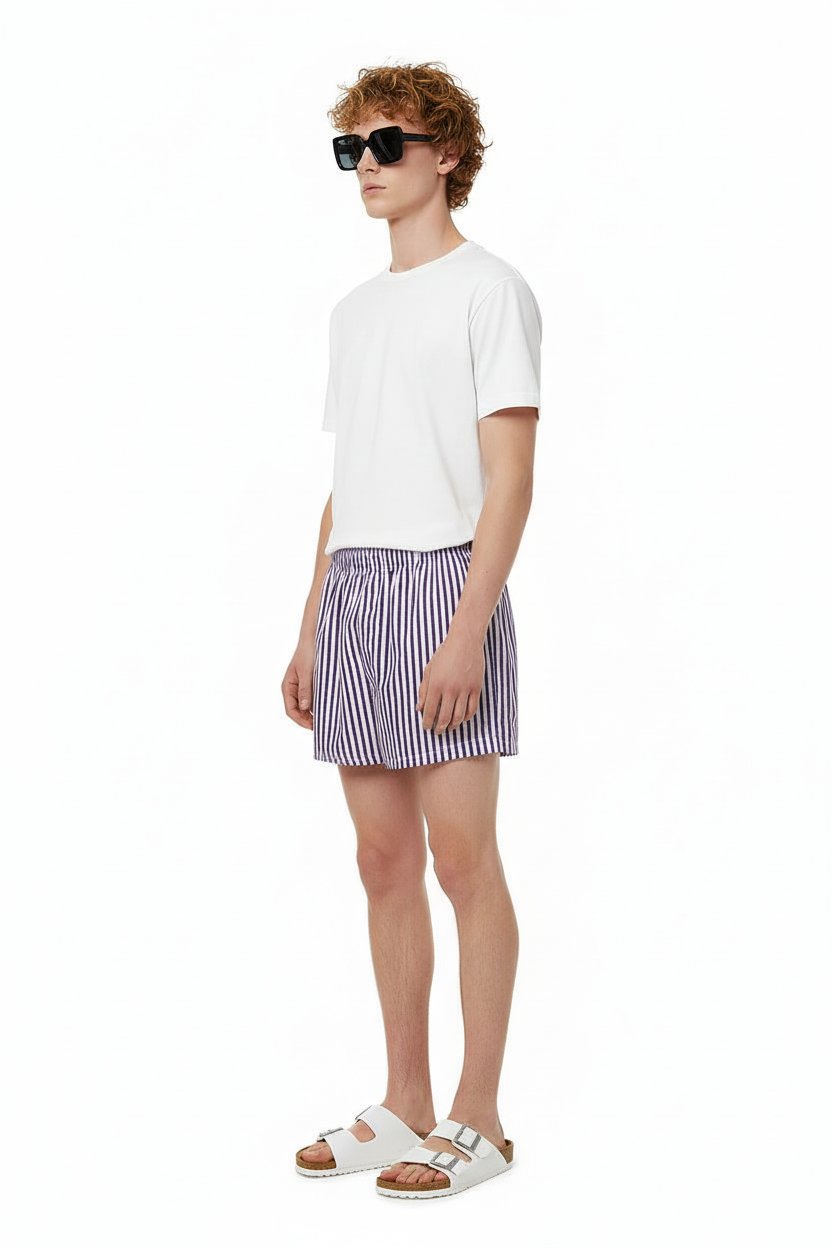 BOXER SHORT TWO TIMER PURPLE PINK