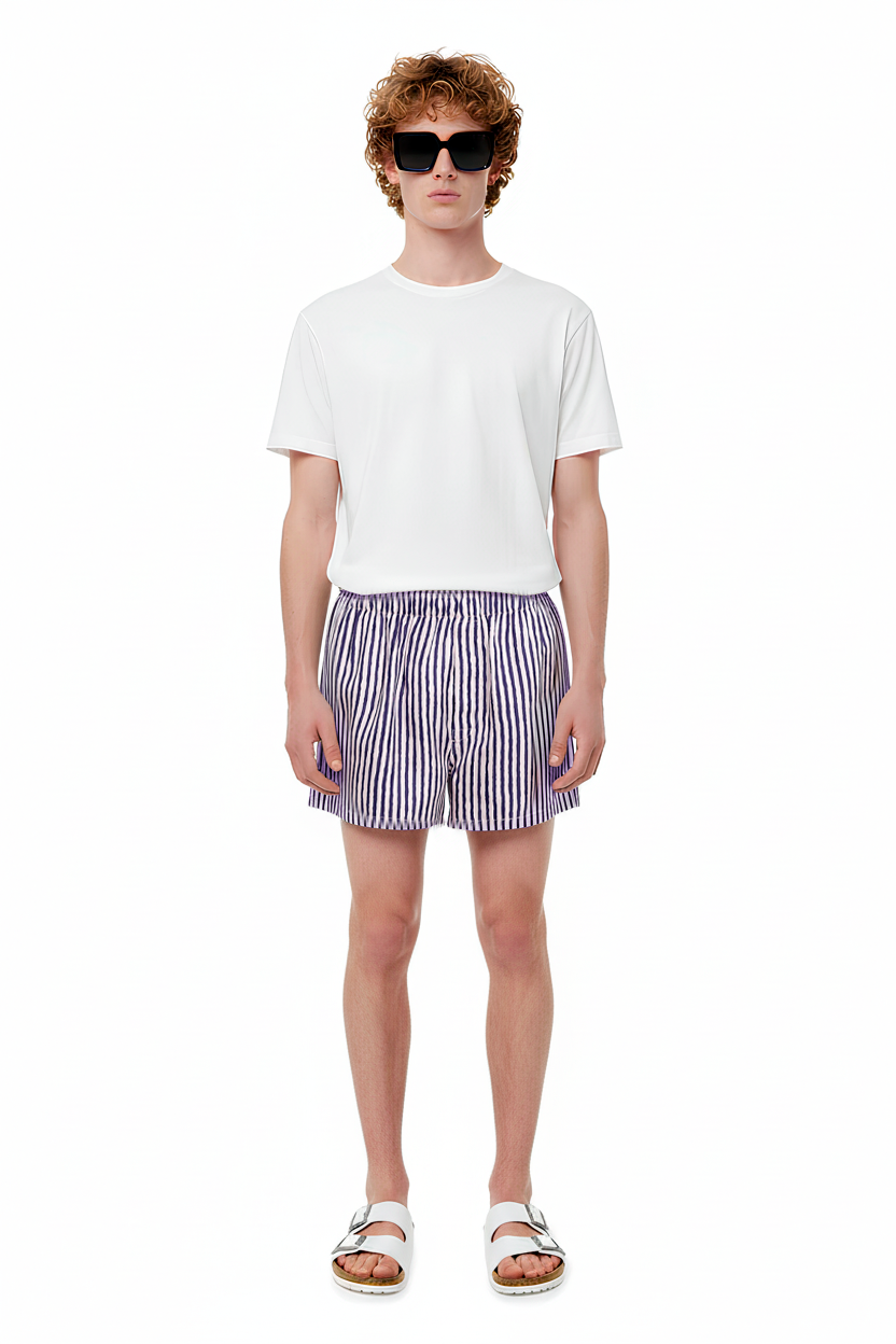 BOXER SHORT TWO TIMER PURPLE PINK