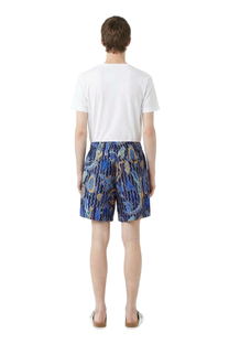 RELAXED 3 SHORT Underwater Friends Navy Pink