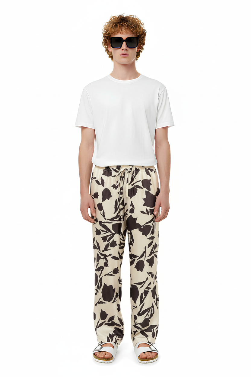 EASY PANT Tulip Time Black