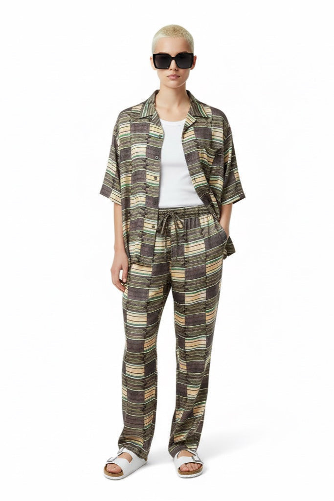 HAWAIIAN SHIRT Chocablock Pink