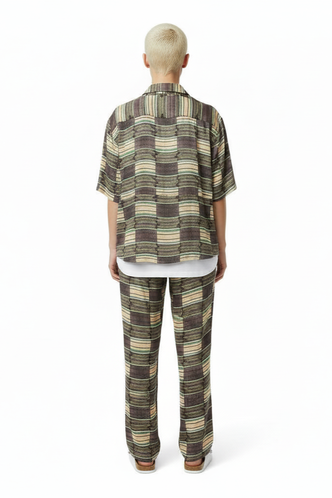 HAWAIIAN SHIRT Chocablock Pink