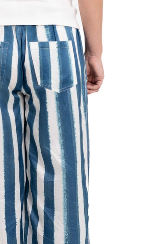 RELAX 2 PANT Electric Waves Blue - BANANATIME
