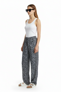 EASY PANT Cheetah Dots Navy
