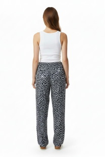 EASY PANT Cheetah Dots Navy