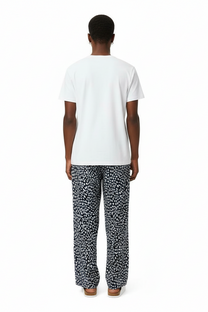 EASY PANT Cheetah Dots Navy