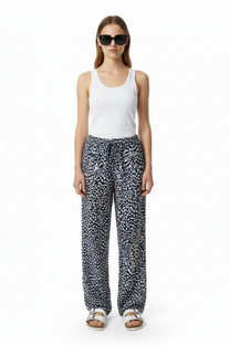 EASY PANT Cheetah Dots Navy