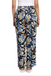 EASY PANT Seaweed Ecrublue