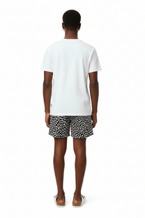 RELAXED 3 SHORT Cheetah Dots Navy