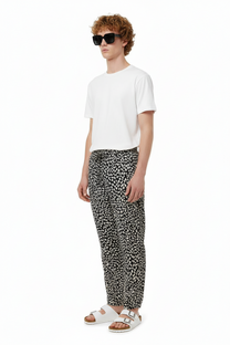 TAPERED 2 PANT Cheetah Dots Navy