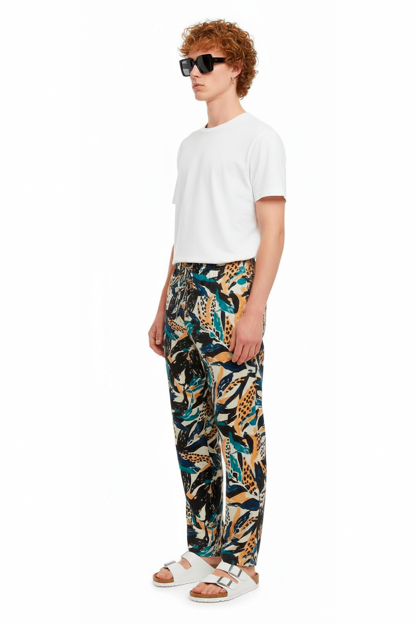TAPERED 2 PANT Seaweed Ecrublue