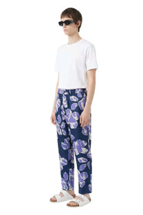 TAPERED 2 PANT Paper Cuts Navy Lilac