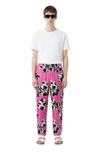 TAPERED 2 PANT Paper Cuts Pink Chocolate