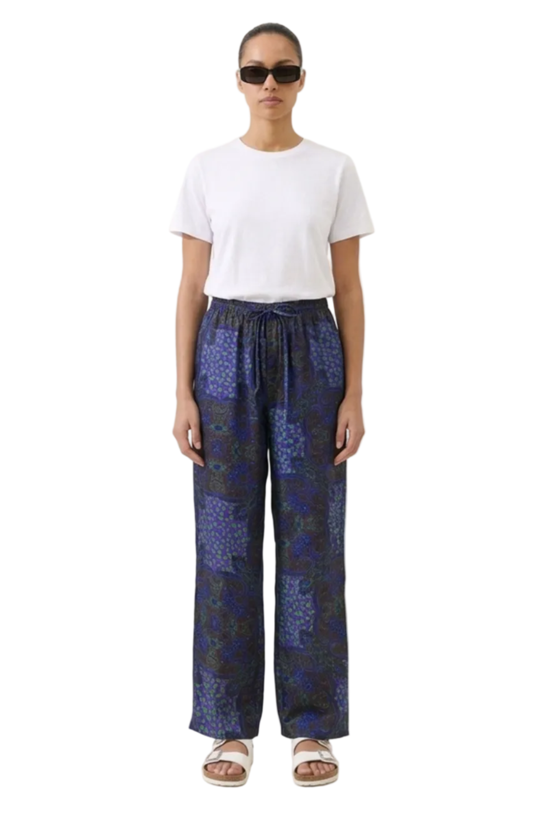 EASY PANT MIDNIGHT BAZAAR CHOCOLATE GREEN
