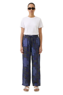 EASY PANT MIDNIGHT BAZAAR CHOCOLATE GREEN