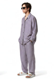 PJ SHIRT Two Timer Purple Pink - BANANATIME