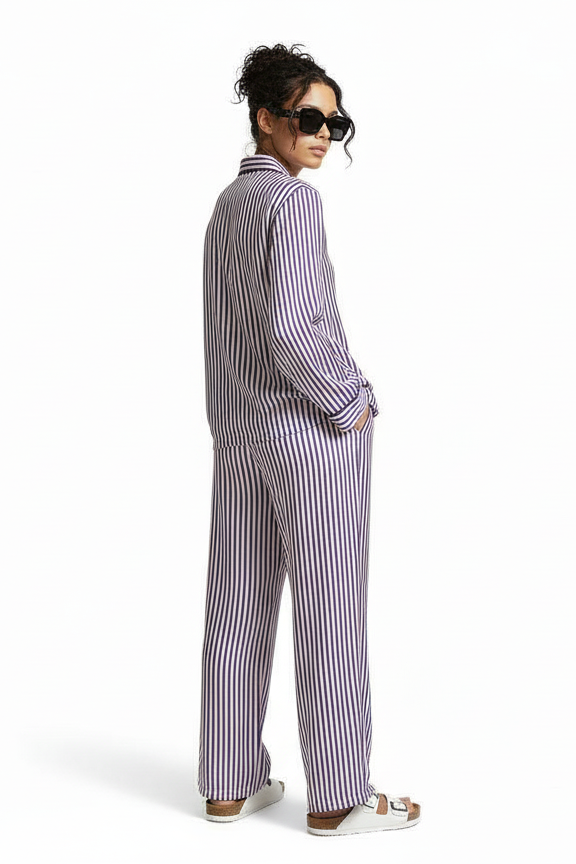 PJ SHIRT Two Timer Purple Pink - BANANATIME