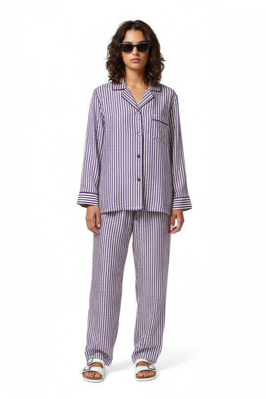PJ SHIRT Two Timer Purple Pink - BANANATIME